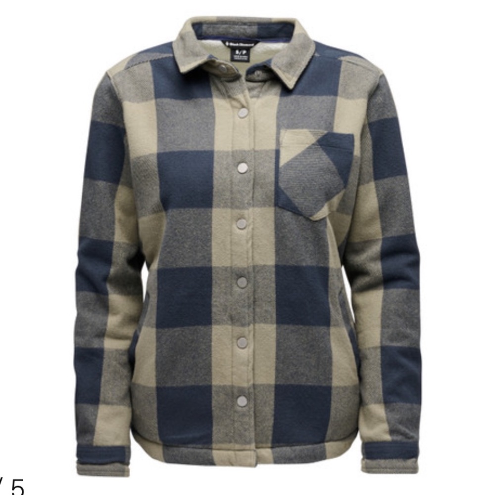 NWT Black Diamond WOMEN'S PROJECT LINED FLANNEL